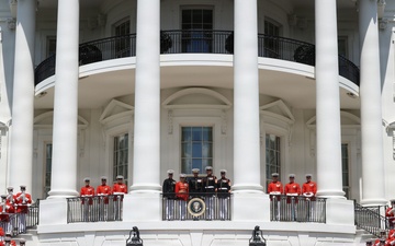A Royal Welcome from "The Commandant's Own"
