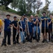 Navy Recruiting Station Mission Viejo Plants Trees for Earth Day