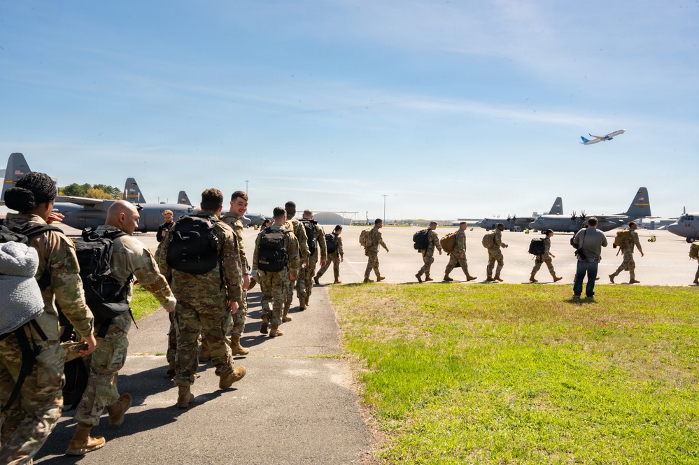 192nd MPs deploy in support of Operation Epic Fury