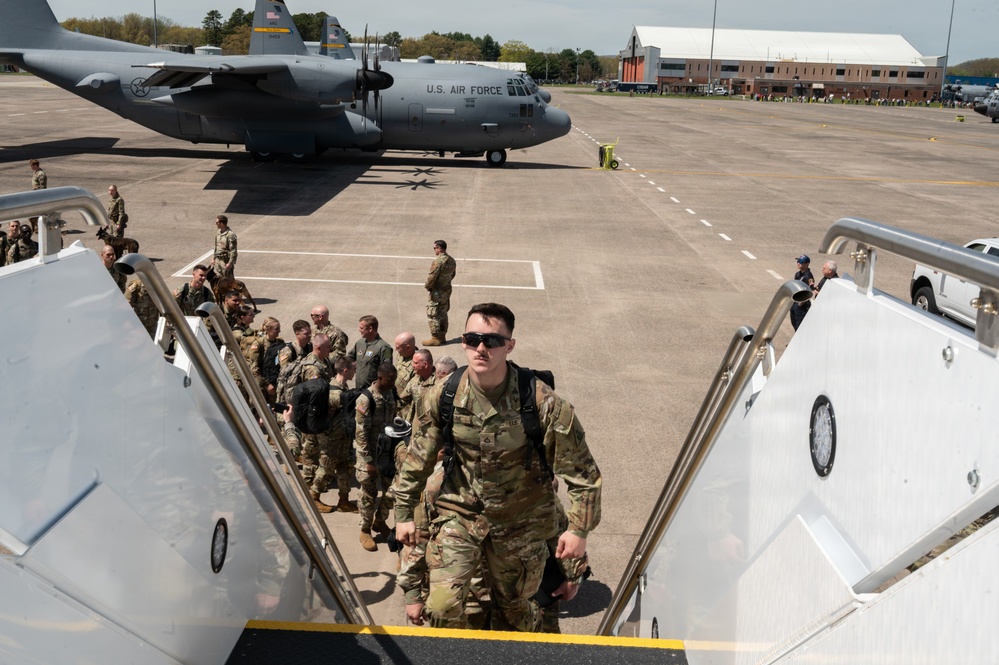 192nd MPs deploy in support of Operation Epic Fury
