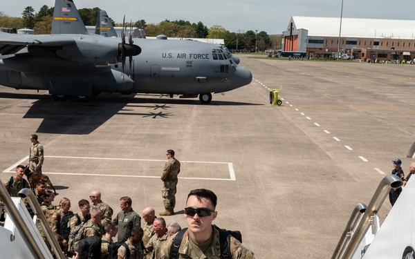192nd MPs deploy in support of Operation Epic Fury
