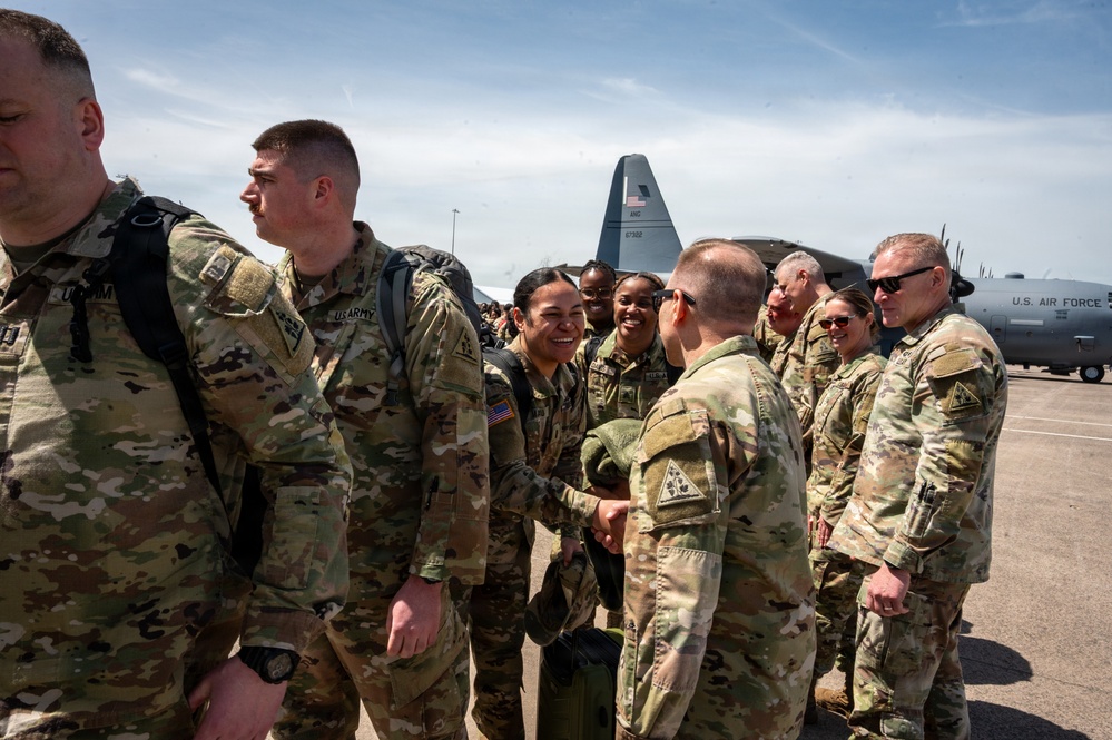 192nd MPs deploy in support of Operation Epic Fury