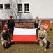 U.S., British, Romanian and Polish Military Police join forces for Polish Flag Day