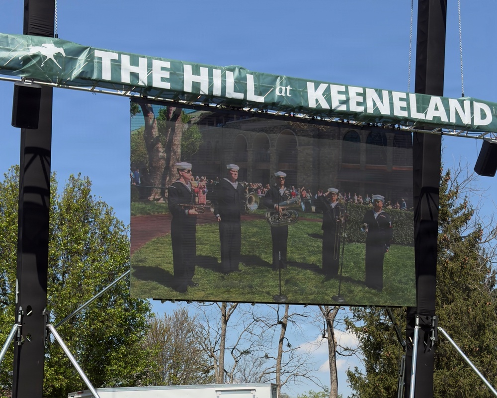 Navy Band Great Lakes Brass Quintet in Lexington for Navy Week