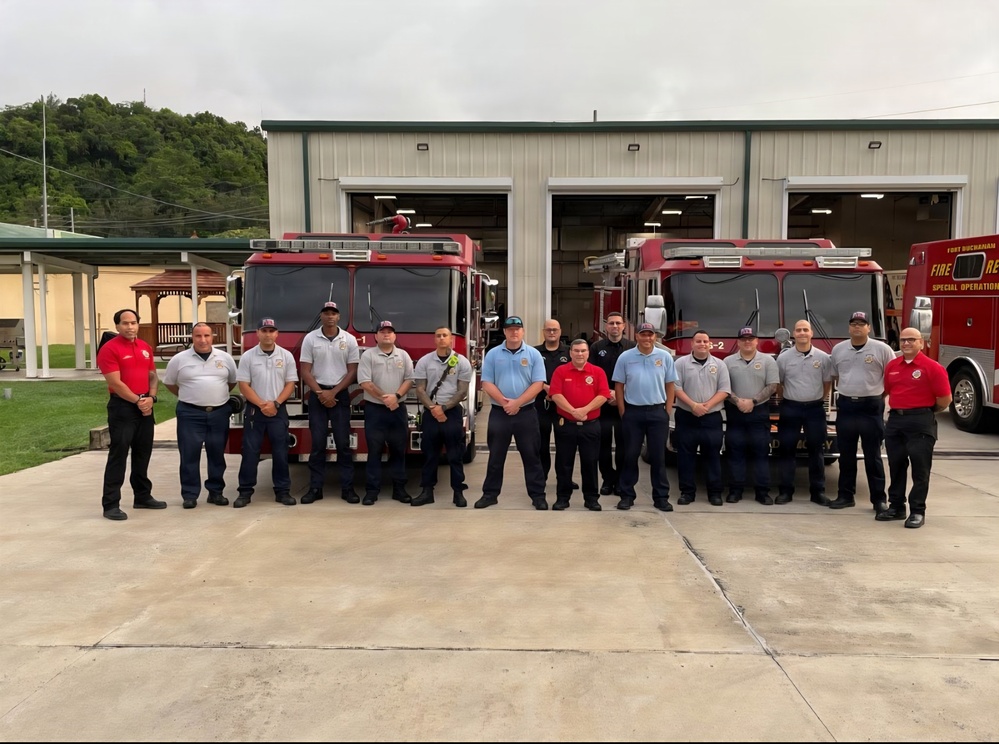 Fort Buchanan Fire Department Named Army’s Best Small Department