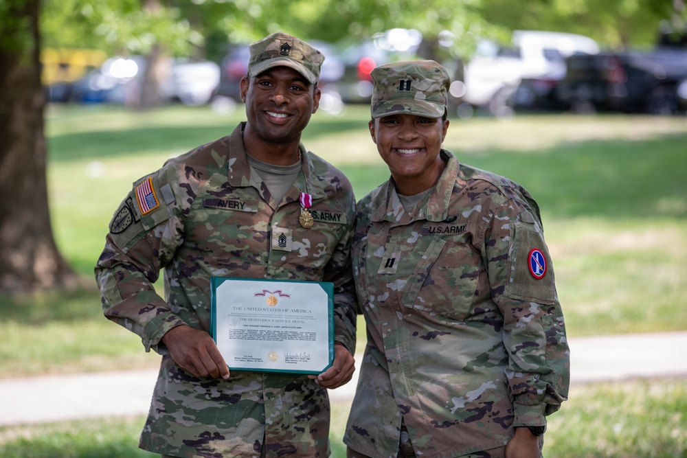 911th TREC, Change of Responsibility Ceremony - Fort Belvoir, Virginia