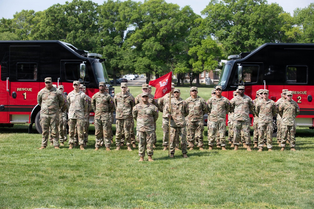 911th TREC, Change of Responsibility Ceremony - Fort Belvoir, Virginia