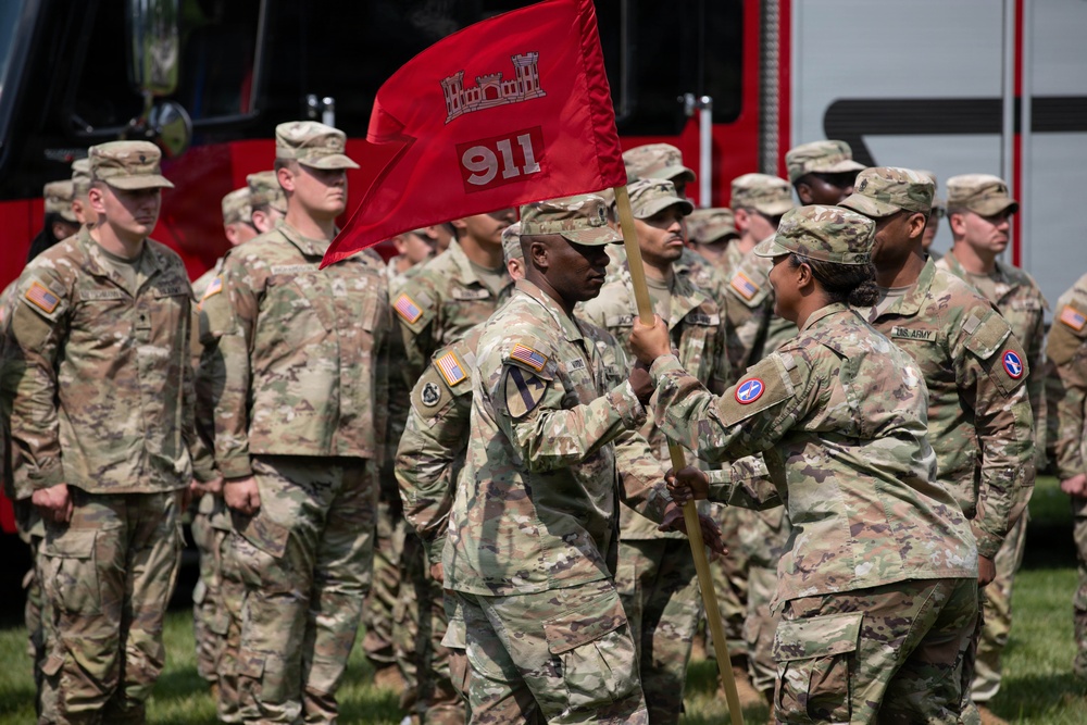911th TREC, Change of Responsibility Ceremony - Fort Belvoir, Virginia