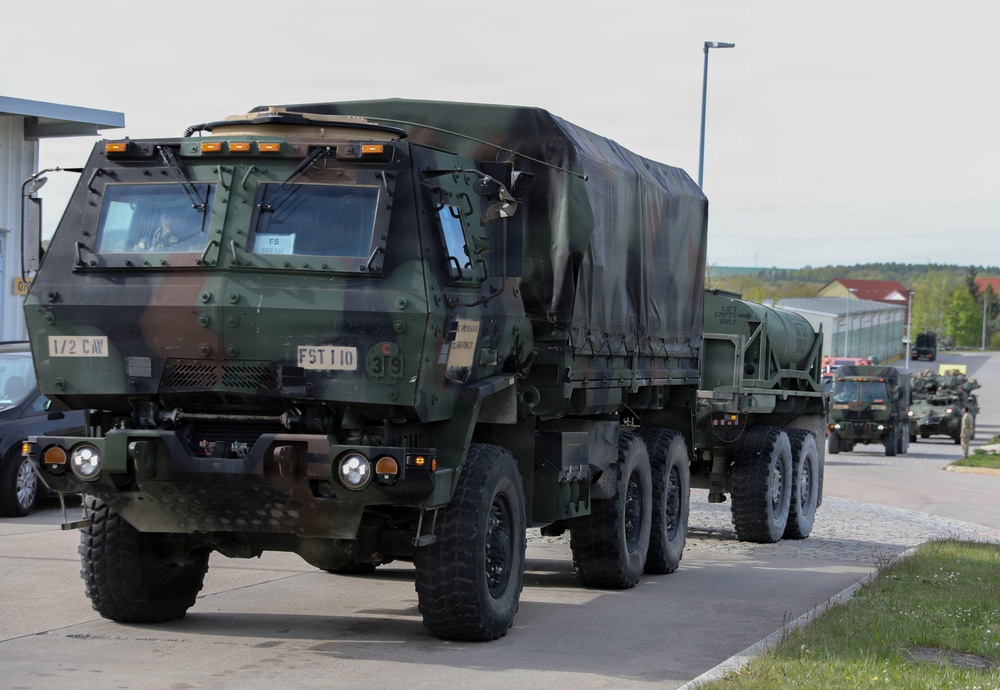 2d Cavalry Regiment Convoys to BPTA