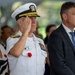 Adm. Steve Koehler, commander, U.S. Pacific Fleet, attends Anzac Day ceremony at Punchbowl Cemetery