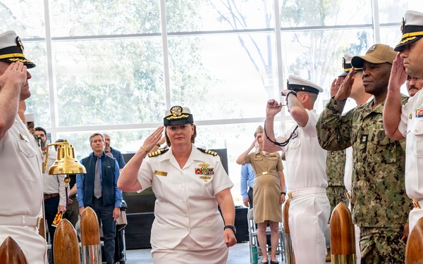 Capt. Constance Solina Takes Command of NAVFAC EXWC