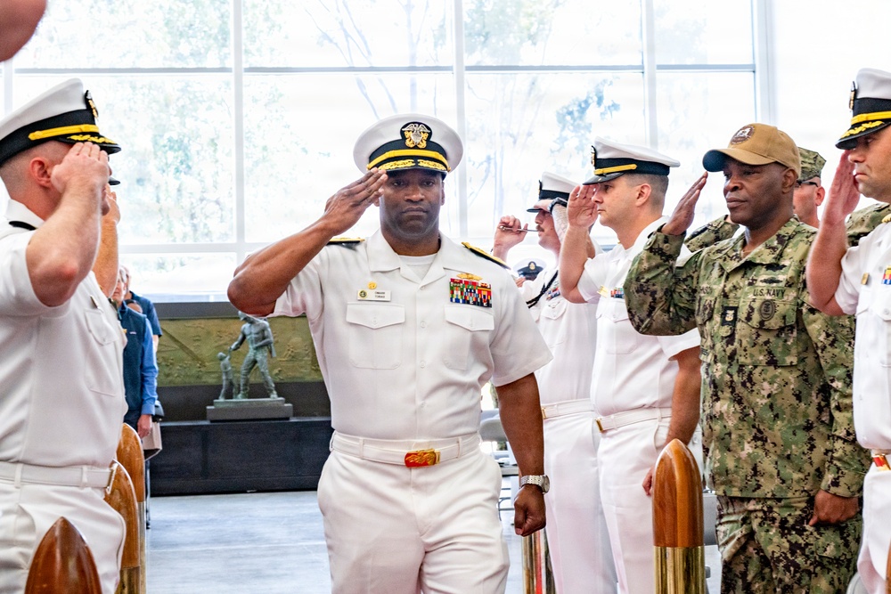Capt. Constance Solina Takes Command of NAVFAC EXWC