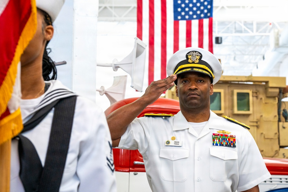 Capt. Constance Solina Takes Command of NAVFAC EXWC