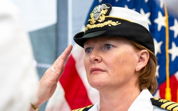 Capt. Capt. Constance L. Solina Takes Command of NAVFAC EXWC