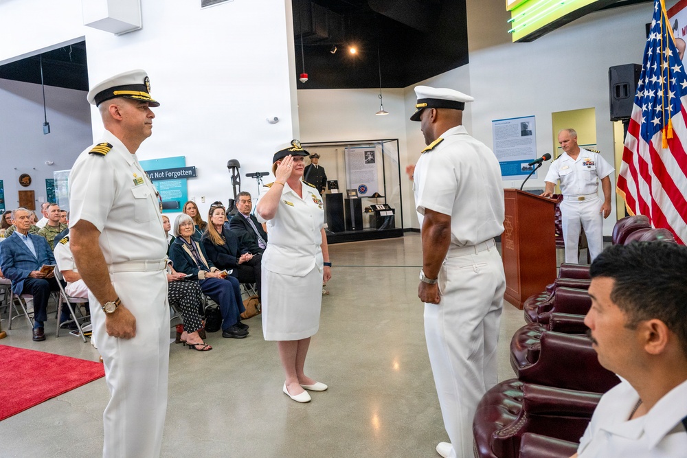 Capt. Constance Solina Takes Command of NAVFAC EXWC