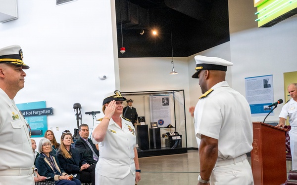 Capt. Constance Solina Takes Command of NAVFAC EXWC
