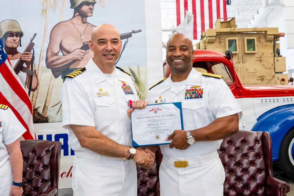 Capt. Constance Solina Takes Command of NAVFAC EXWC