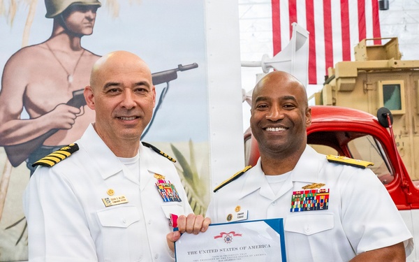 Capt. Constance Solina Takes Command of NAVFAC EXWC
