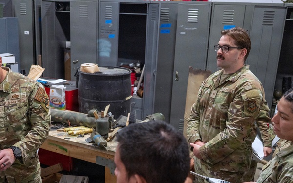 Public Health conducts EOD occupational health immersion