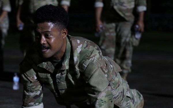 Soldiers celebrate Go For Broke Day in American Samoa