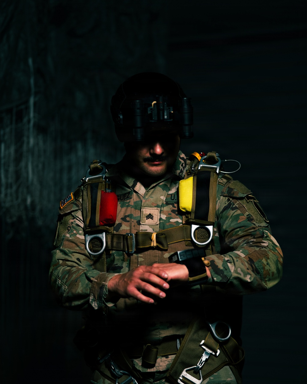 1st SFG(A) Parachute Rigger Portraits