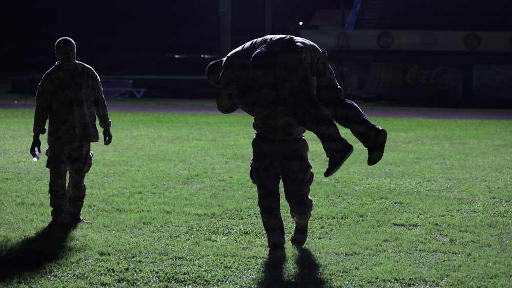 Soldiers celebrate Go For Broke Day in American Samoa
