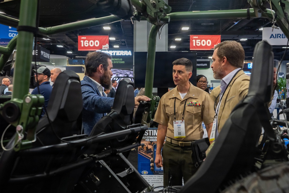 MCWL at Modern Day Marine 2026; Day One