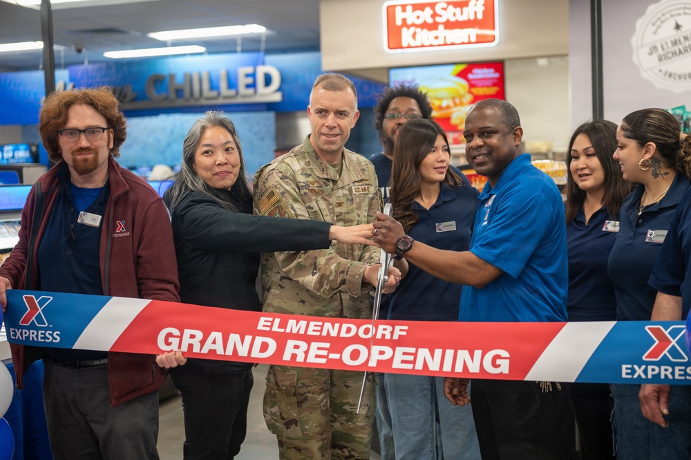 JBER Elmendorf Express Re-Opening Ceremony