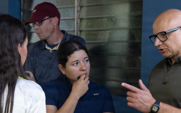 SOUTHCOM medical professionals conduct water testing in Panama