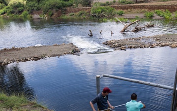 SOUTHCOM medical professionals conduct water testing in Panama