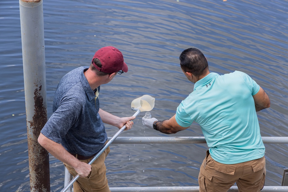 SOUTHCOM medical professionals conduct water testing in Panama