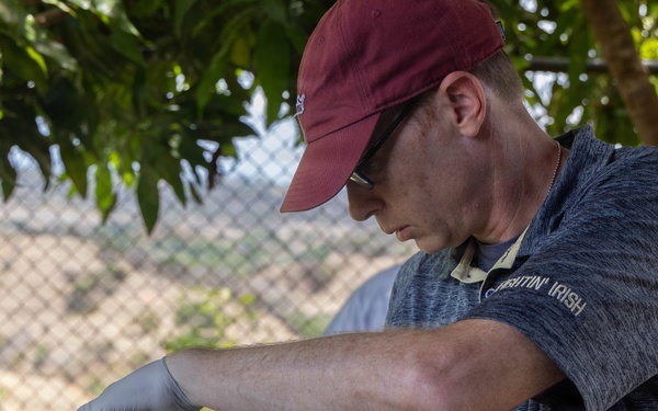 SOUTHCOM medical professionals conduct water testing in Panama