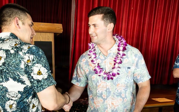 94th AAMDC hold a Hail and Farewell ceremony for Soldiers