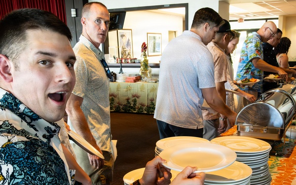 94th AAMDC hold a Hail and Farewell ceremony for Soldiers