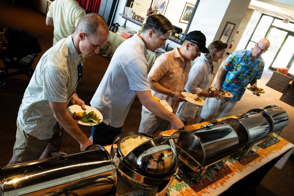 94th AAMDC hold a Hail and Farewell ceremony for Soldiers