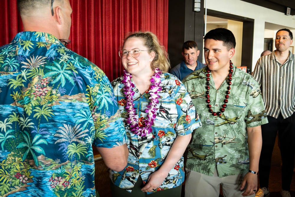 94th AAMDC hold a Hail and Farewell ceremony for Soldiers