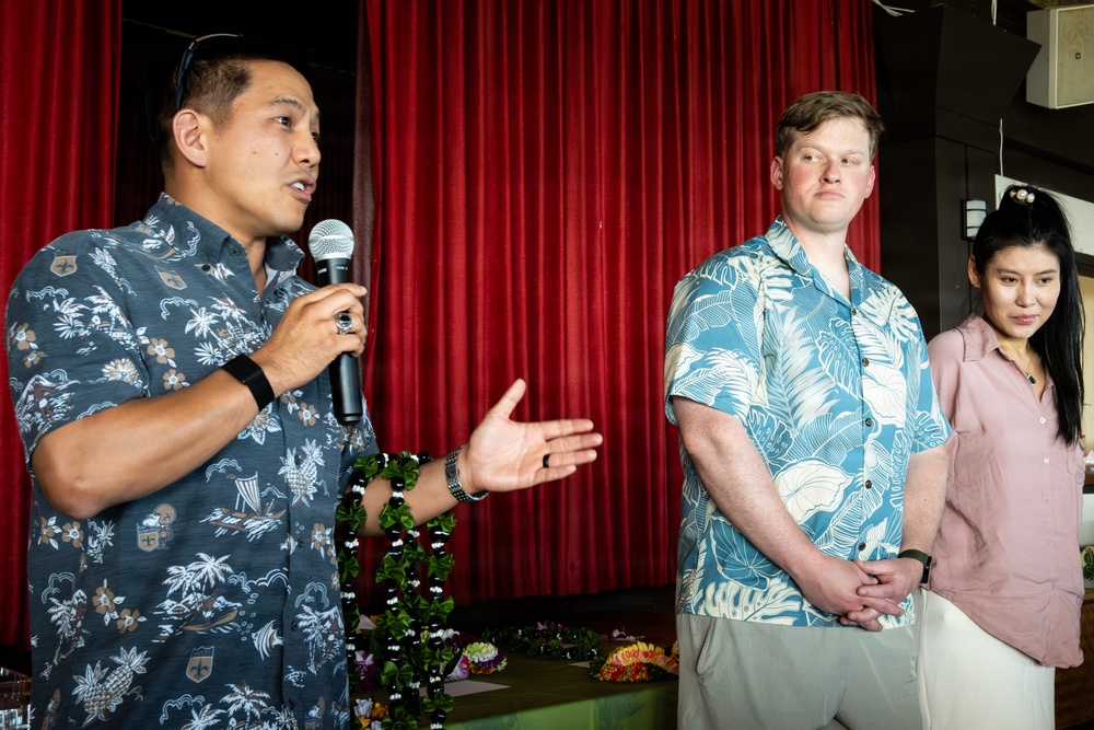 94th AAMDC hold a Hail and Farewell ceremony for Soldiers