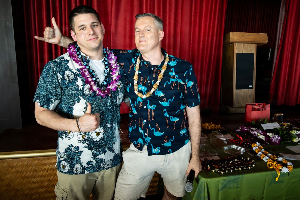 94th AAMDC hold a Hail and Farewell ceremony for Soldiers