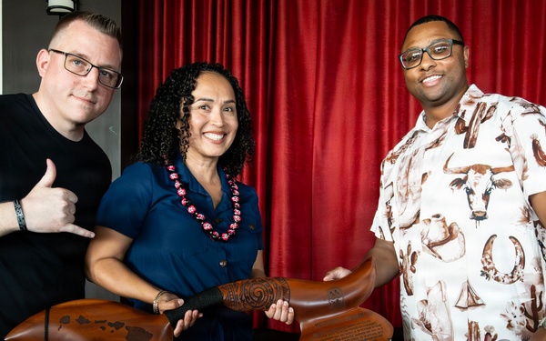 94th AAMDC hold a Hail and Farewell ceremony for Soldiers