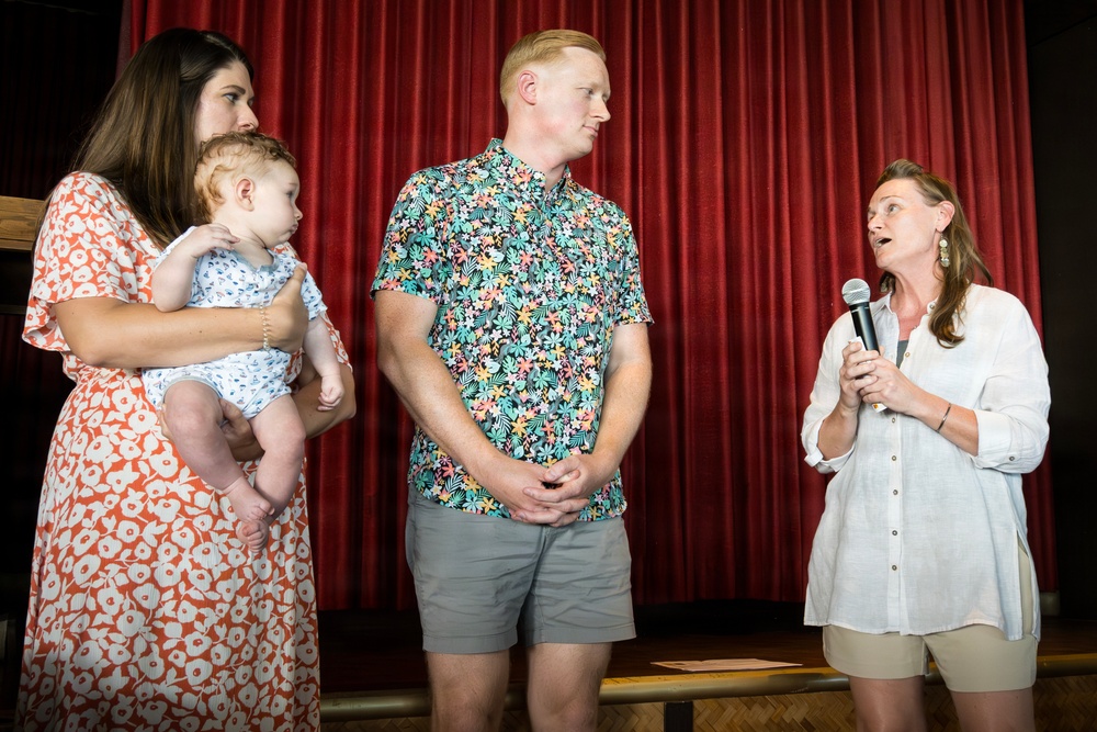 94th AAMDC hold a Hail and Farewell ceremony for Soldiers