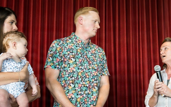 94th AAMDC hold a Hail and Farewell ceremony for Soldiers