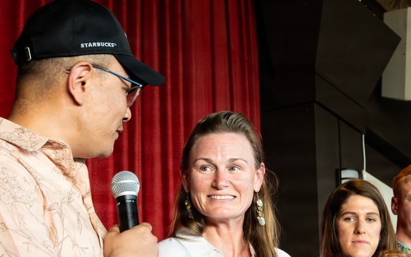 94th AAMDC hold a Hail and Farewell ceremony for Soldiers