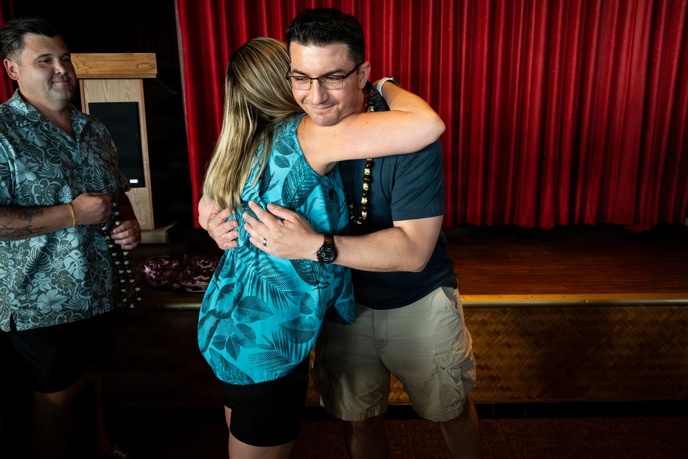 94th AAMDC hold a Hail and Farewell ceremony for Soldiers