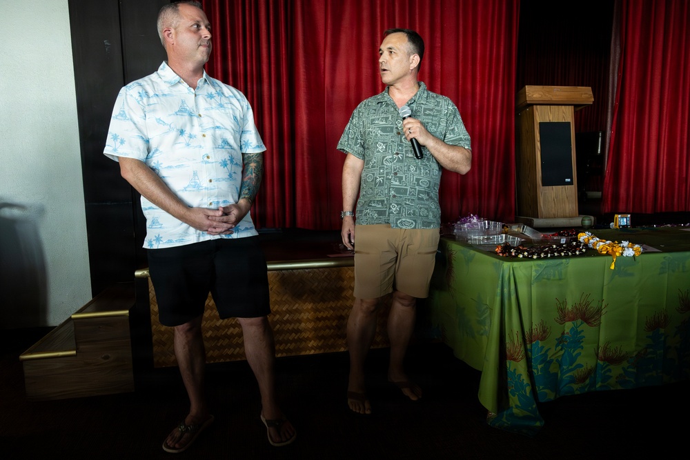 94th AAMDC hold a Hail and Farewell ceremony for Soldiers