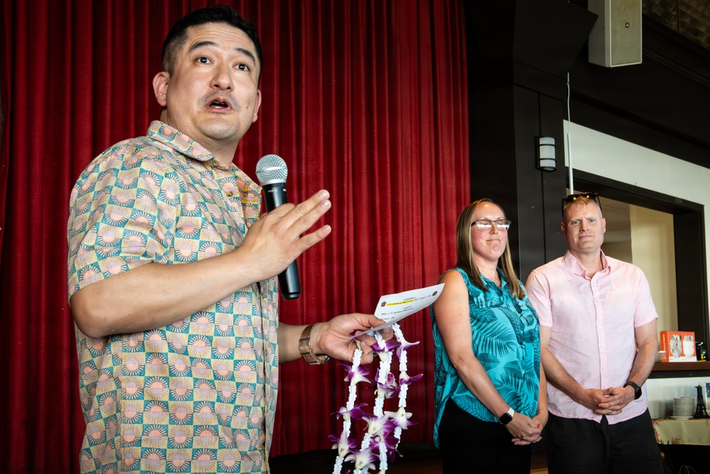 94th AAMDC hold a Hail and Farewell ceremony for Soldiers