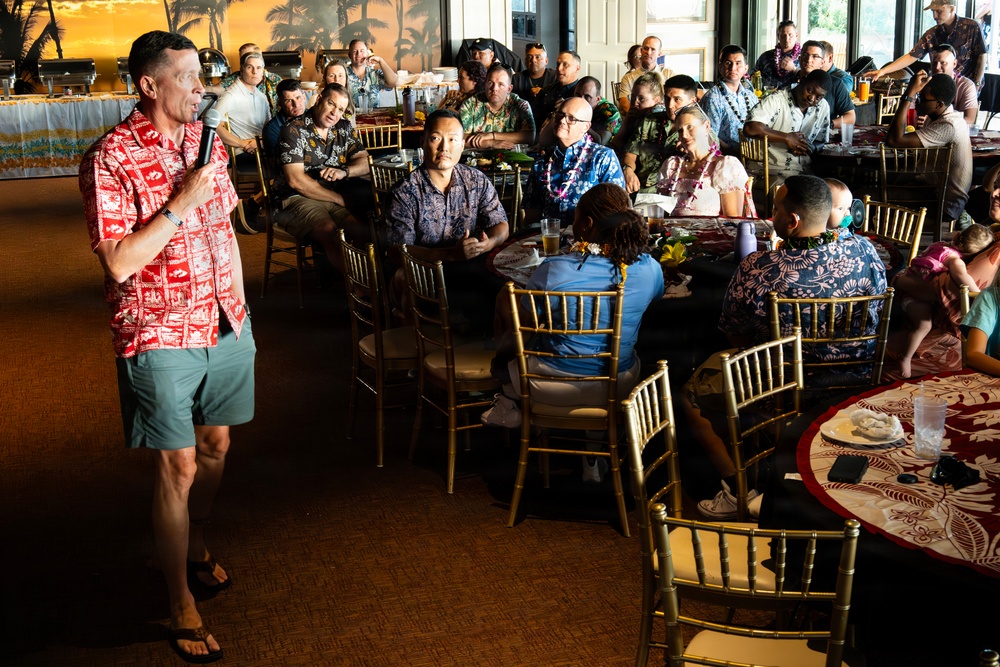 94th AAMDC hold a Hail and Farewell ceremony for Soldiers