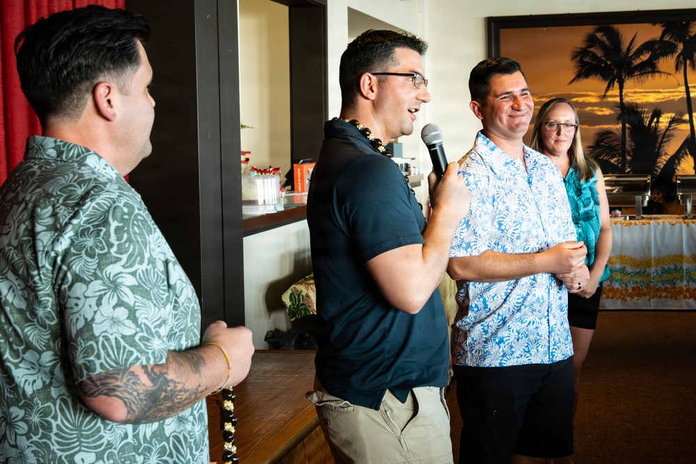 94th AAMDC hold a Hail and Farewell ceremony for Soldiers