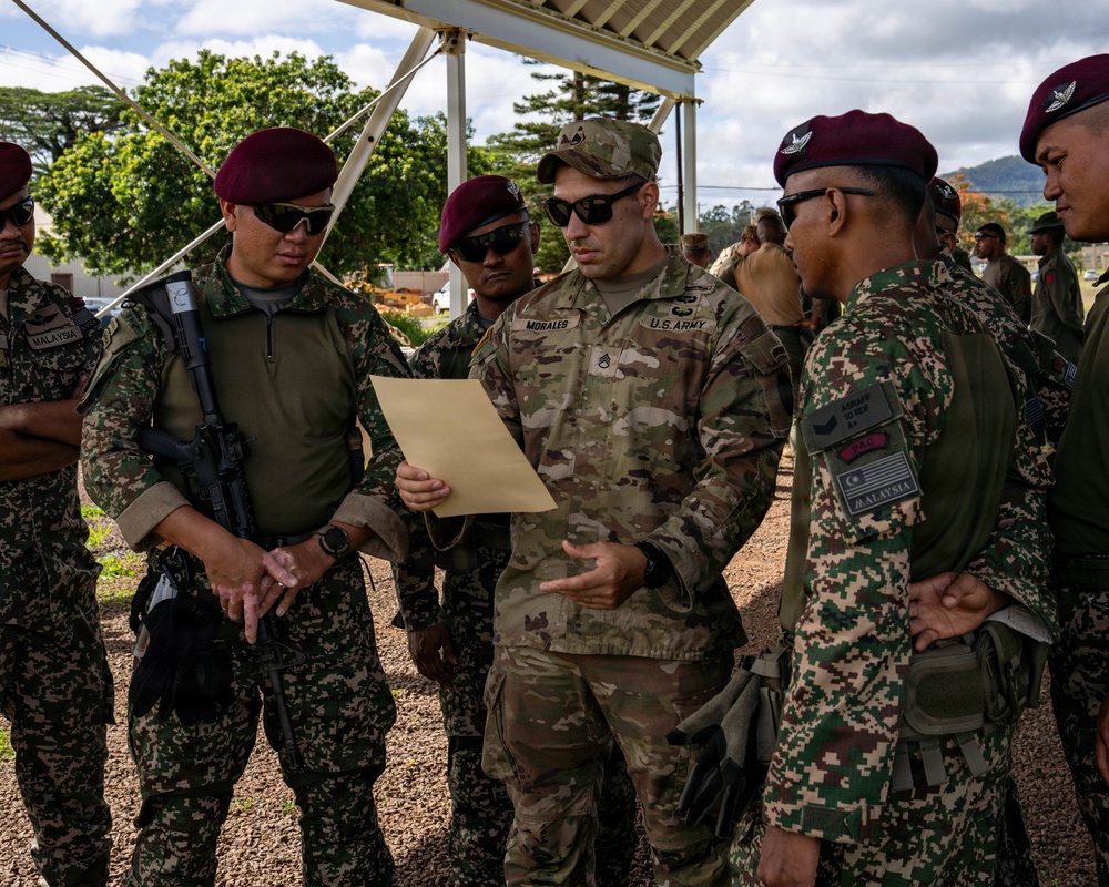Partner Nations Particpate in M4 Carbine Training at Pacific Land Forces Team Readiness Challenge 2026