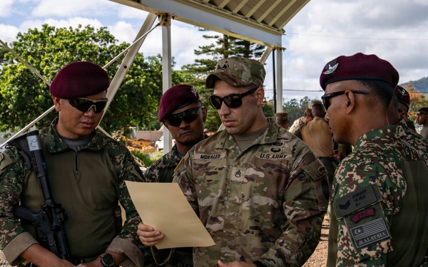 Partner Nations Particpate in M4 Carbine Training at Pacific Land Forces Team Readiness Challenge 2026