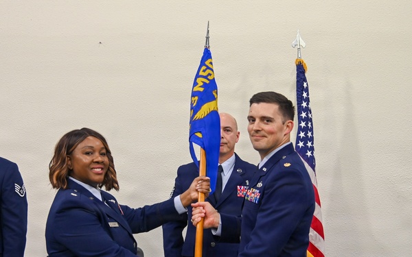 Maj. Sparkman Assumes Command of the 433rd Civil Engineer Squadron “Ready When That Moment Comes”